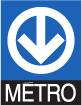 Logo Métro