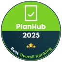 Award - PlanHub - Cellphone Best Overall Ranking 2025