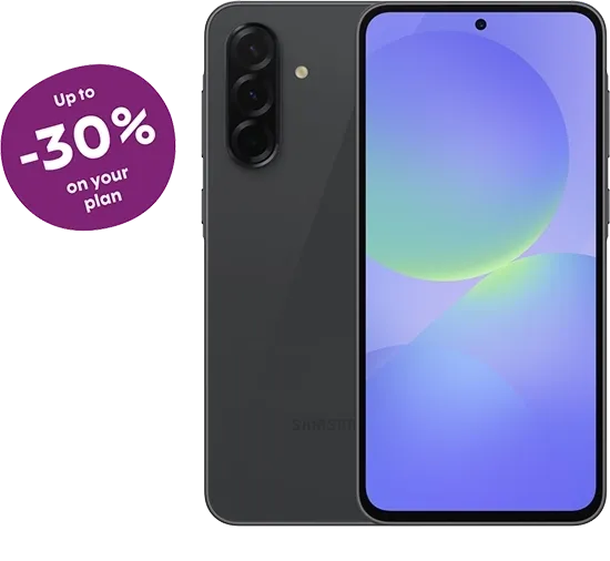 Up to -30% on your plan