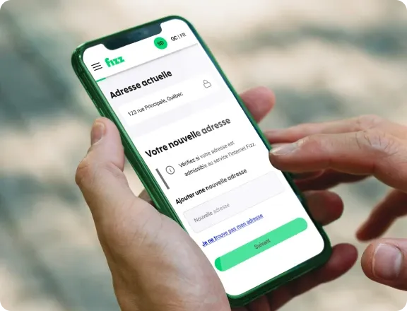 Changez votre adresse sur votre téléphone