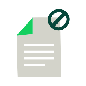 no contract
